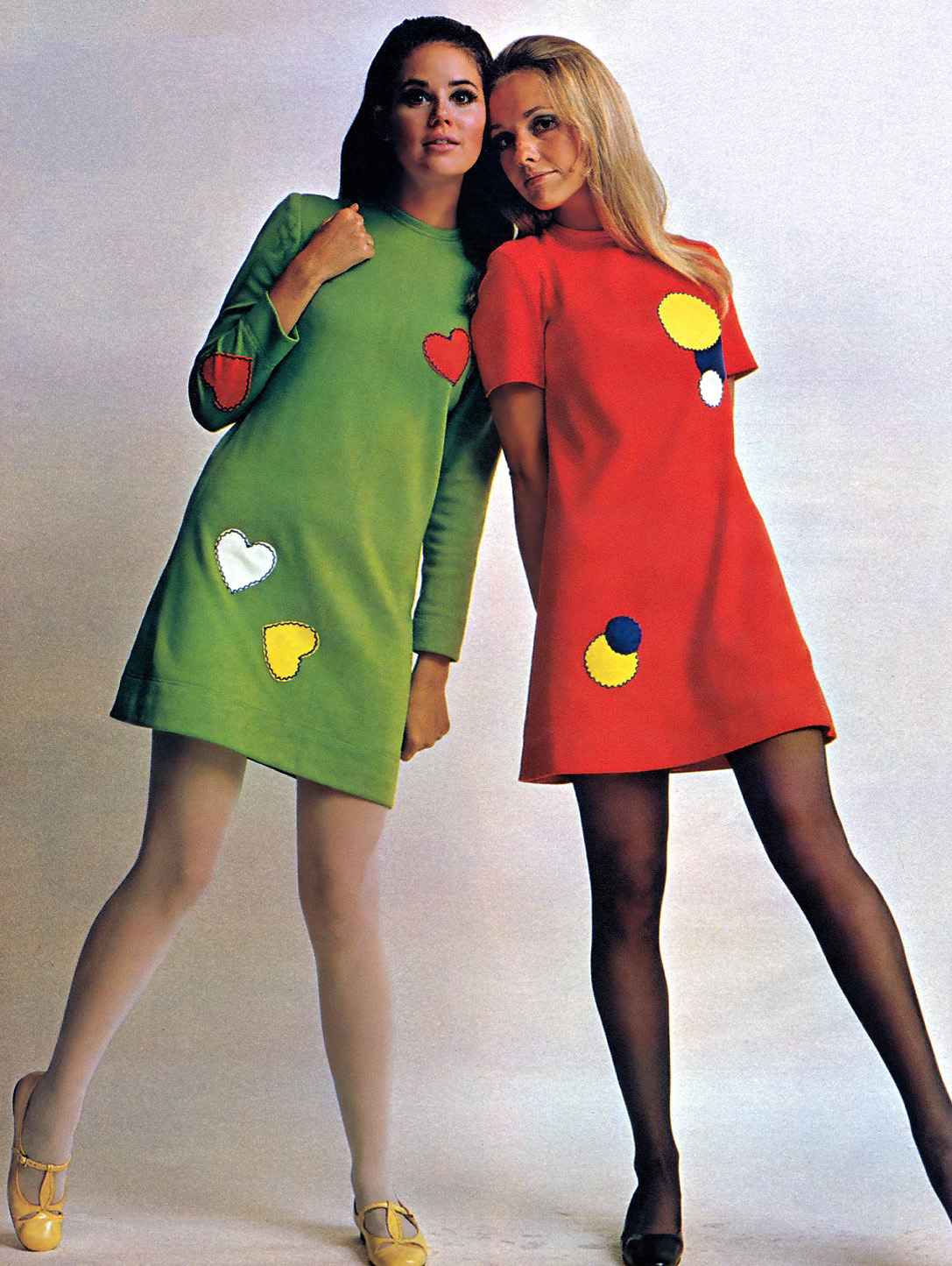 Colleen Corby & Cay Sanderson (JCPenney Catalog - 1969) [legs]